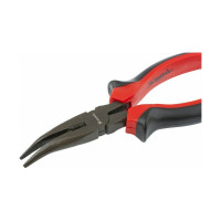 Изогнутые длинногубцы 160 мм, двухкомпонентные рукоятки MATRIX Black Nickel 17458