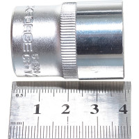 Головка торцевая 6-гранная 20 мм, 1/2", L=38 мм ROCKFORCE RF-54520(11674)