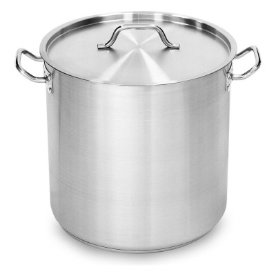 Кастрюля Viatto Commercial нержавеющая сталь с тройным дном 300x300 мм объем 20 л с двумя ручками 101304 62899