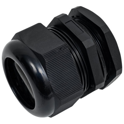 Сальник ГОФРОМАТИК mg 50 пластик (32-38мм) ip68 черный zeta30920