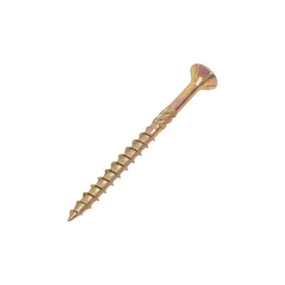 Саморез с фрезой по дереву INFIX потайной, 3.5x45 мм, ЦЖ, TX15, 100 шт. 51289