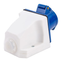 Розетка стационарная наружная EKF 113 2Р РЕ 16А 220В IP44 ps-113-16-220