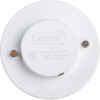 Светодиодная лампа General Lighting Systems GX53 9Вт 230В 640Лм 4500К Нейтральный белый свет Шайба GLDEN-GX53-17-230-GX53-4500 660363