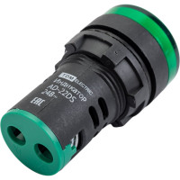 Лампа TDM ELECTRIC AD-22DS матрица, d22мм, зеленый, 24В, AC/DC SQ0702-0007