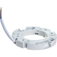 Патрон FERON LH50 GX53, 230V, огнеупорный пластик, медь, цвет белый, размер 75х10мм 41038