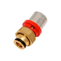 Муфта пресс-В TIEMME с накидной гайкой, конус 20x1/2"x16  1650077