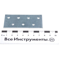 Крепежная пластина НАКРЕПКО 80х40х1,5 мм оцинк 12001