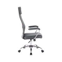 Кресло Easy Chair BNSpEСhair-591 TC сетка/ткань черный/серый, хром 1114742