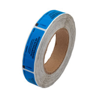 Клейкая пломба TDM ELECTRIC 21x70 мм синяя (1000 шт) SQ0596-0012