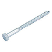 Шуруп с шестигранной головкой крепежная техника 10x130 15 шт. 497132 БК