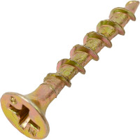 Желтый саморез крепежная техника 3,5x25, 1000 шт. 420448 БК