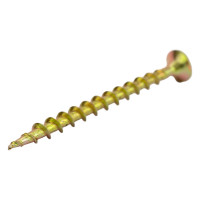 Желтый саморез крепежная техника 3,5x45, 500 шт. 420456 БК