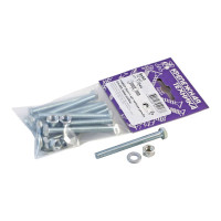 Болт с ш/г крепежная техника набор, полная резьба, din 933, 6x60, 10 шт. 17844