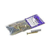 Набор для крепления плинтусов крепежная техника 8x40 дюбель с усами 20 шт. 83004