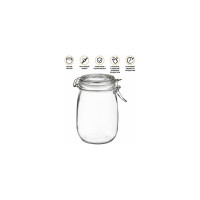 Стеклянная банка для сыпучих продуктов PERFECTO LINEA Wecker 1 л 34-100111