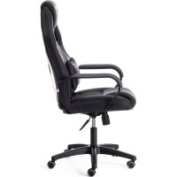 Кресло Tetchair driver 22 кожзаменитель/ткань, черный/серый 36-6/tw-12 19298