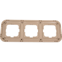 3-постовая рамка OVIVO Loft крафтовый 404-060006-227
