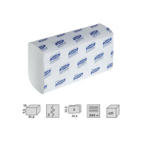 Полотенца бумажные д/дисп. Luscan PROFESSIONAL Luscan Professional Zсл 2сл втор 200л 21пач/уп 1519335
