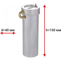 Алюминиевый пенал для ключей ТПК Технологии Контроля 40х150, с штоком 24209