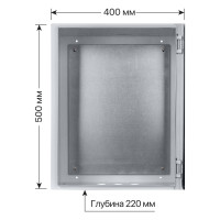 Щит с монтажной панелью TDM щмп-2-0 (500x400x220) ip54 народный эконом SQ0905-3403