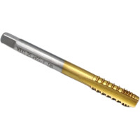 Машинно-ручной метчик TORNERI М 8x1.25, шахматный, с покрытием, TiN, HSSE 046432