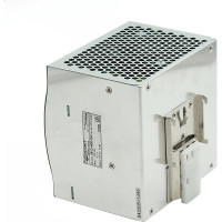 Преобразователь напряжения INNOCONT на DIN-рейку, -10 +50С, IP20, вход: 220VAC, 4.5А, выход: 400W, 24VDC, 16.5A, типы защиты: КЗ, перегрузка, перенапряжение SB-D-400-24