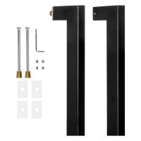 Ручка-скоба FUARO PULL.PH38/1500.26 INOX 304 (PH-26-38/1500-INOX) BLACK 45505