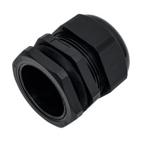 Сальник ГОФРОМАТИК mg 50 пластик (32-38мм) ip68 черный zeta30920