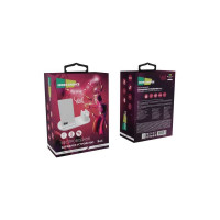 Беспроводное ЗУ More Choice Smart 10W 3в1 смартфон, часы, наушники с кабелем Type-C 1м CW24S White