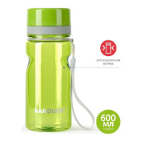 Бутылка для воды BAROUGE ACTIVE LIFE BP-919 600 мл/зеленый/бутылка