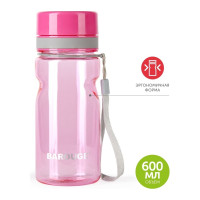 Бутылка для воды BAROUGE ACTIVE LIFE BP-919/60 BP-919 600 мл/фиолетовый/бутылка
