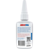 Цианоакрилатный клей ADHESOL 441 50 мл низкой вязкости, проникающий 441103