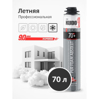 Пена монтажная профессиональная летняя KUDO proff 70+ xpress KUPP10SX70+
