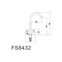 Смеситель для кухонной мойки Fmark FS8432
