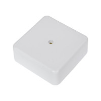 Распаячная коробка ЭРА BSW757528 без клеммы 75x75x28мм белая IP40 Б0058704
