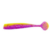 Виброхвост Helios hs-3-027 chebak 3.15"/8 см, fio acid lemon, 7шт 00000134920