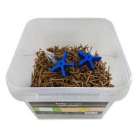 Саморезы для монтажа террас и фасадов Camo Deck Wood Screws 55x4,5 mm, C4, T20 1750 шт., с антикоррозийным покрытием, арт. 551750C4