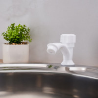 Кран для одной воды РМС из высокопрочного пластика PL3-269F