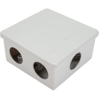Коробка IEK КУП КМ41360 85x85x40мм ip44 6 вв. (7035) UKO21-085-085-040-K41-44U