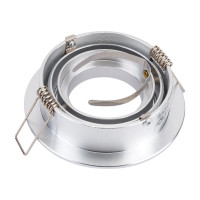 Встраиваемый спот PowerLight 1xGU5,3x50W блестящий алюминий 6215/1-4CH