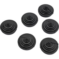 Распаячная коробка IEK км41234 100x100x50мм ip55 6 вв. черная UKO11-100-100-050-K02-55