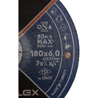 Обдирочный круг AO24NBF 180x6x22 мм, Т27, металл Interflex 4178186070