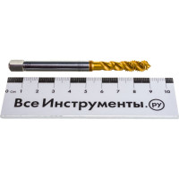 Метчик Guhring M8х1.25, HSS-E-PM, тип N R50, TiN, глух. отв., Powertap 5722 8,000