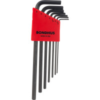 Набор из 7 черных ключей BONDHUS L 1.5-6mm 12192
