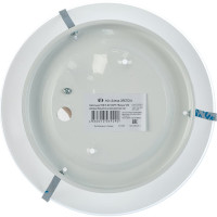 Светильник Элетех Мелани 250 НПБ 01-60-130 М15 ИУ матовый белый/клипсы штамп металлик/эко 1005205617