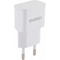 Сетевое зарядное устройство ENERGY ET-09, 1,0А, цвет - белый 00 6294 006294