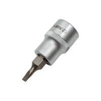 Головка-бита шлицевая (4.0х0.8 мм; 3/8") матовая AIST 340240S-A-X 00-00022395