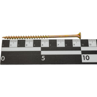 Желтый саморез крепежная техника 4,8x100 к 150 шт. 420470 БК