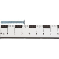 Винт с метрической резьбой крепежная техника потайной, din 965, 4x35, 10 шт. 38432