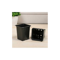 Набор горшков для рассады ЛЕТО 0.52 л, 9x9 см, полистирол, 50 шт. 90274